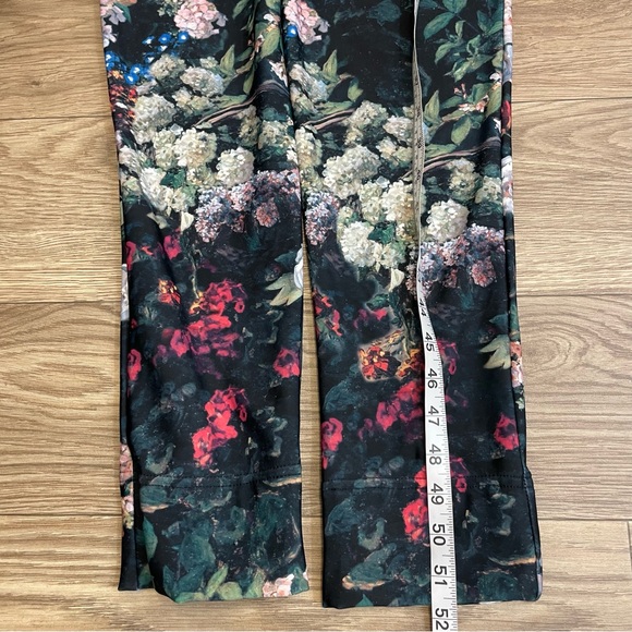 BlackMilk Take My Monet Black Art to Wear Floral Spring Flower Overalls - Picture 13 of 13